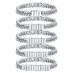 Pulseira Masculina Personalizada em Aço Inoxidável com Gravação a Laser